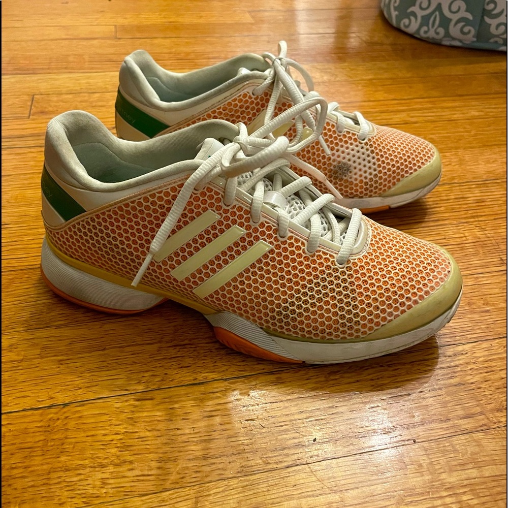 Stella McCartney Adidas Barricade Court Shoes Volleyball shoes fencing shoes